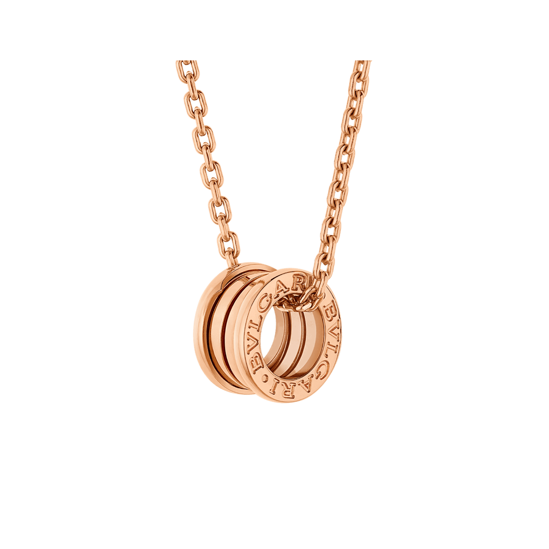 Bob Rollers Adolph pendant necklace in rose gold