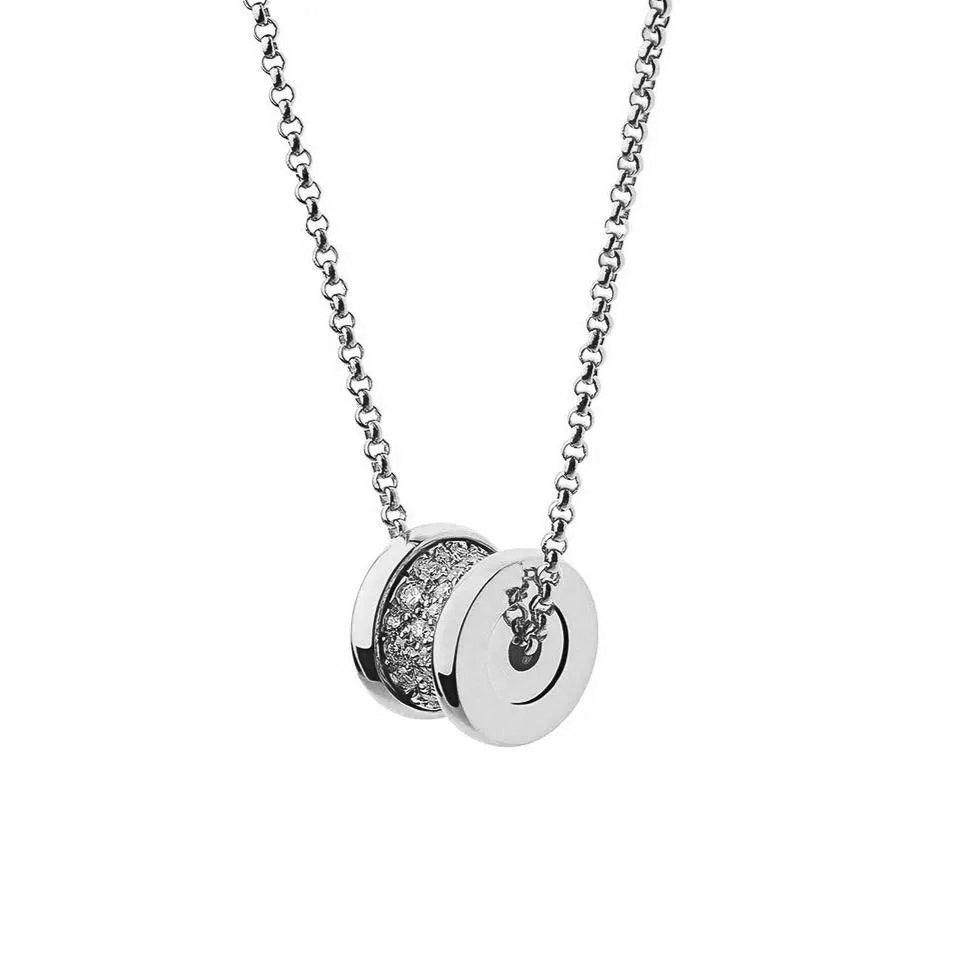 BOB Rollers GRACE ROLLER white gold NECKLACE