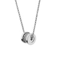 BOB Rollers GRACE ROLLER white gold NECKLACE