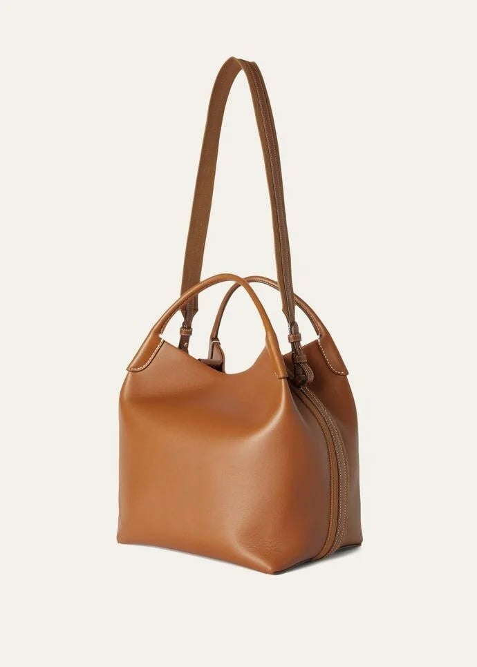 Loro Piana Large Bale bag Smooth Calfskin