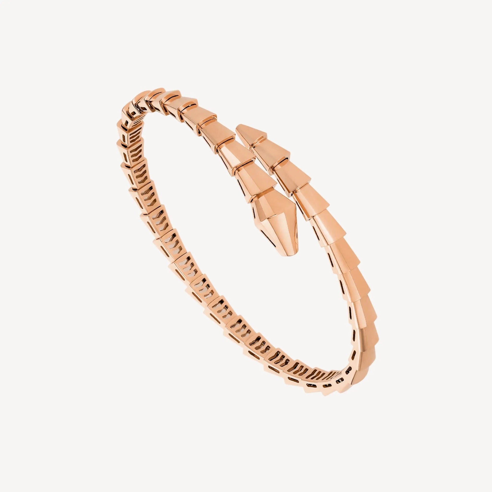 Bob Snake Isabelle rose gold Bracelet