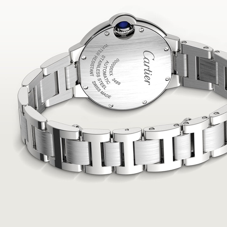 Ballon Bleu de Cartier watch, 33 mm, mechanical movement with automatic winding