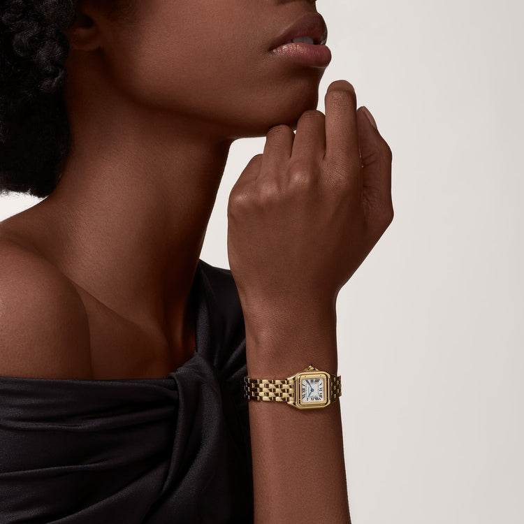 PANTHÈRE DE CARTIER WATCH Small model, quartz movement, yellow gold
