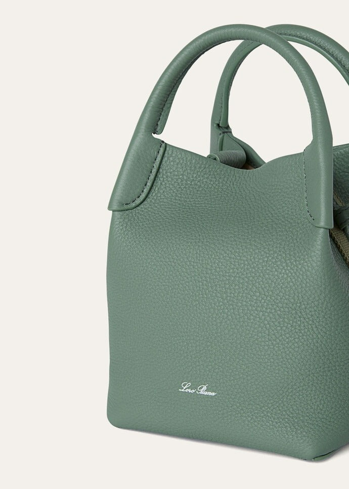 Loro Piana Micro Bale bag Grained Calfskin