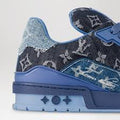 Louis Vuitton Trainer 'Blue Monogram Denim'