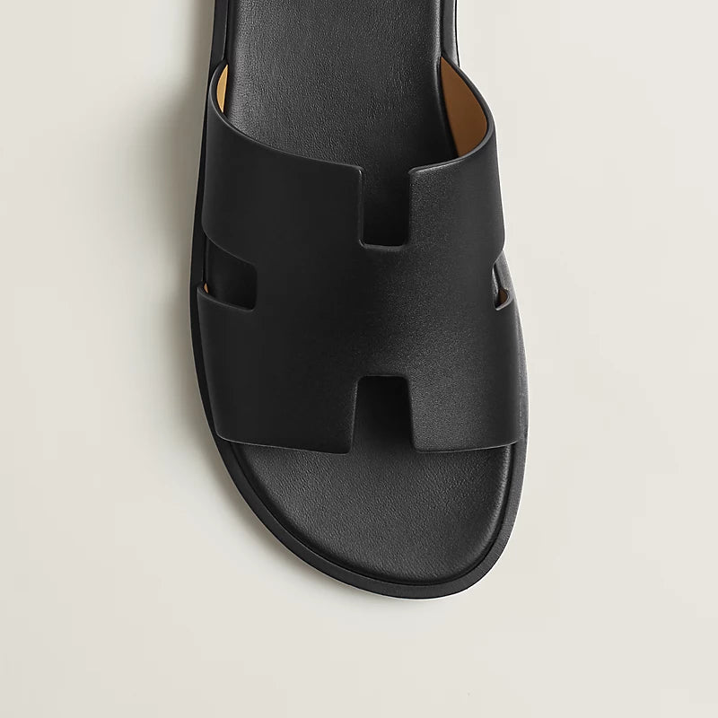 Hermes Izmir sandal Noir