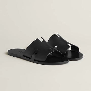Hermes Izmir sandal noir