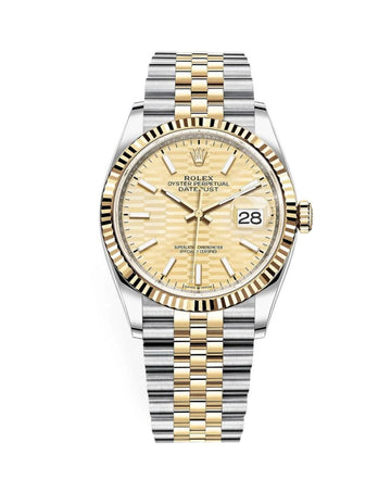 DateJust Two Tone Fluted Bracelet – 36mm