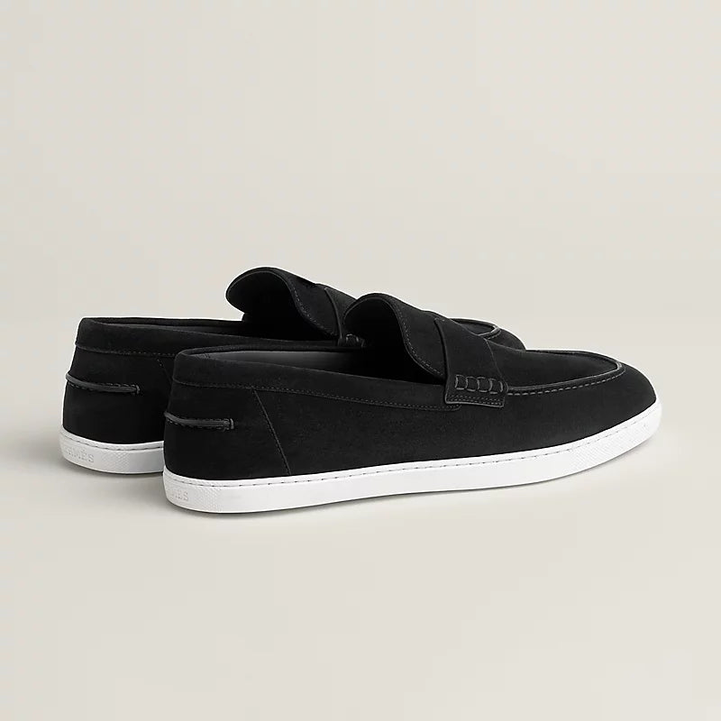 Hermes Job Loafer Black
