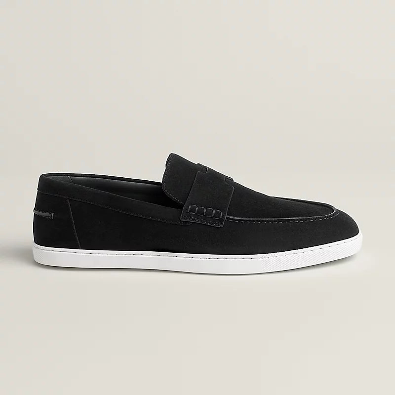 Hermes Job Loafer Black