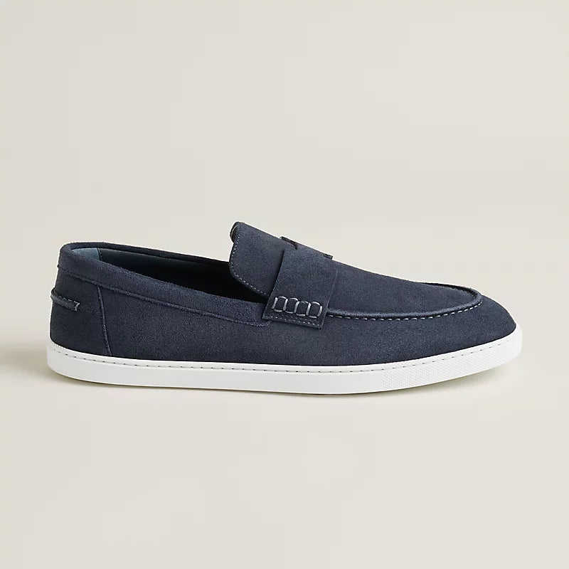 Hermes Job Loafer Blue
