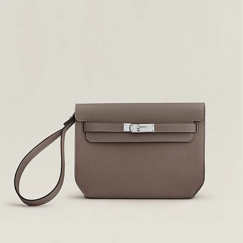 Kelly depeches 25 pouch gris étain