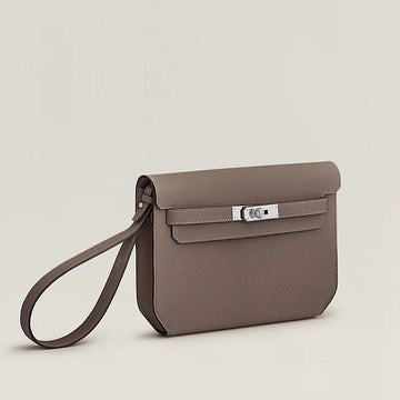 Kelly depeches 25 pouch gris étain