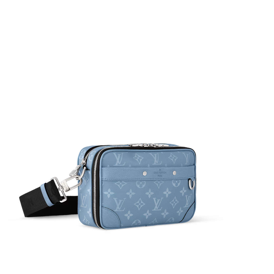 Louis Vuitton Alpha Messenger Taigarama Sky Blue
