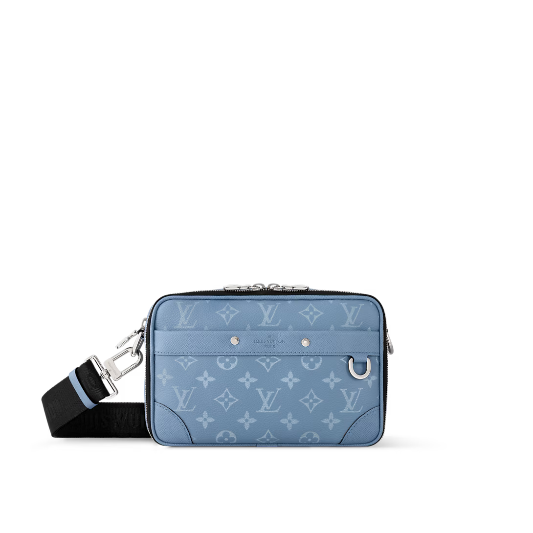 Louis Vuitton Alpha Messenger Taigarama Sky Blue