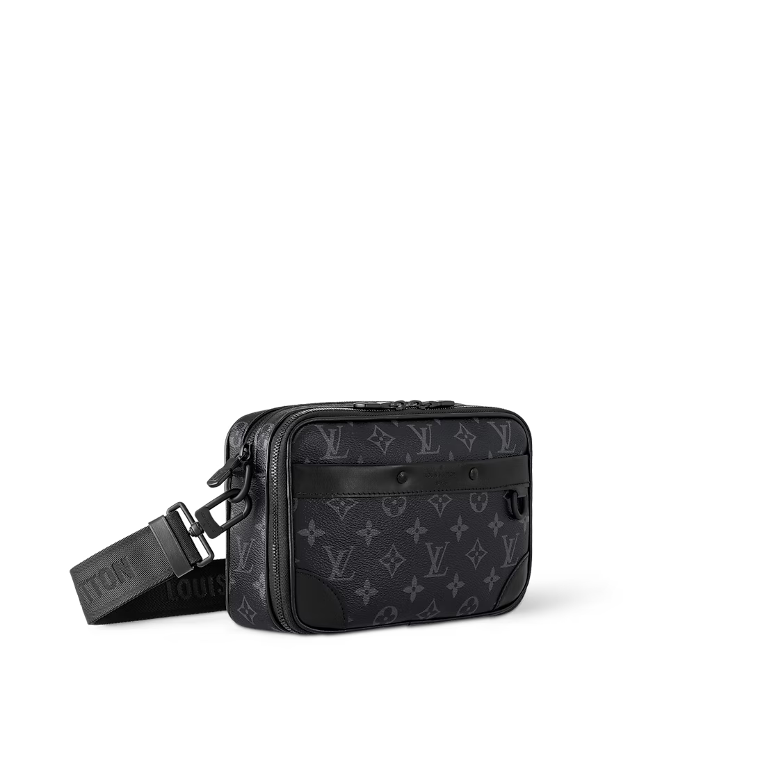 Louis Vuitton Alpha Messenger Monogram Eclipse Canvas