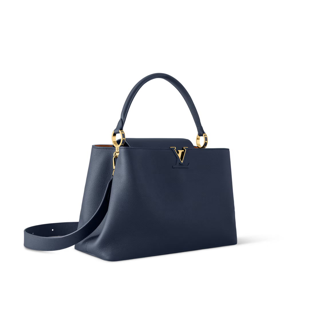 Louis Vuitton Capucines GM Souple Navy
