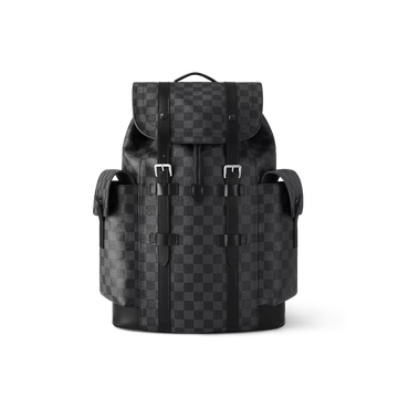 LOUIS VUITTON Christopher MM Damier Graphite Canvas