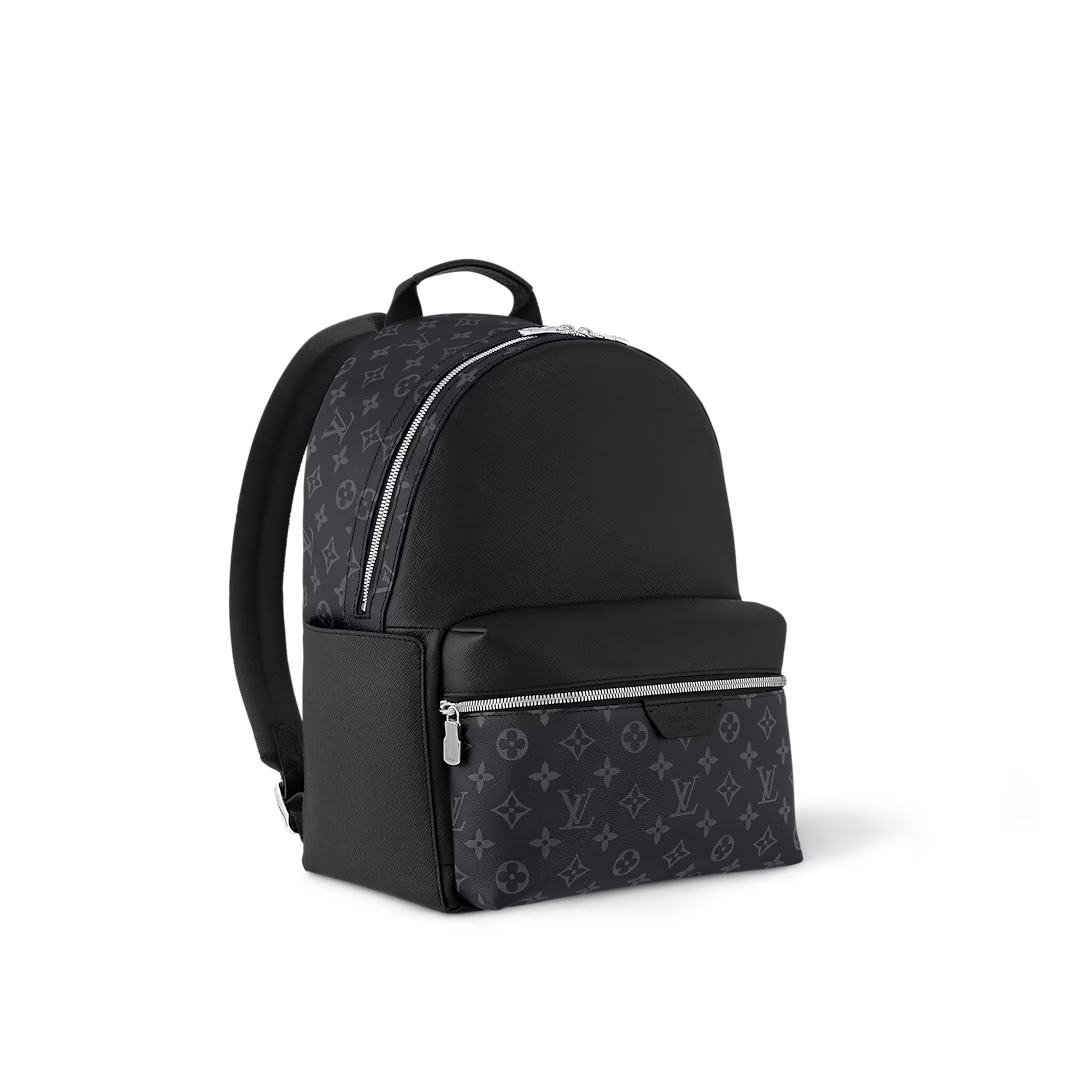 LOUIS VUITTON Discovery Backpack Taigarama Black