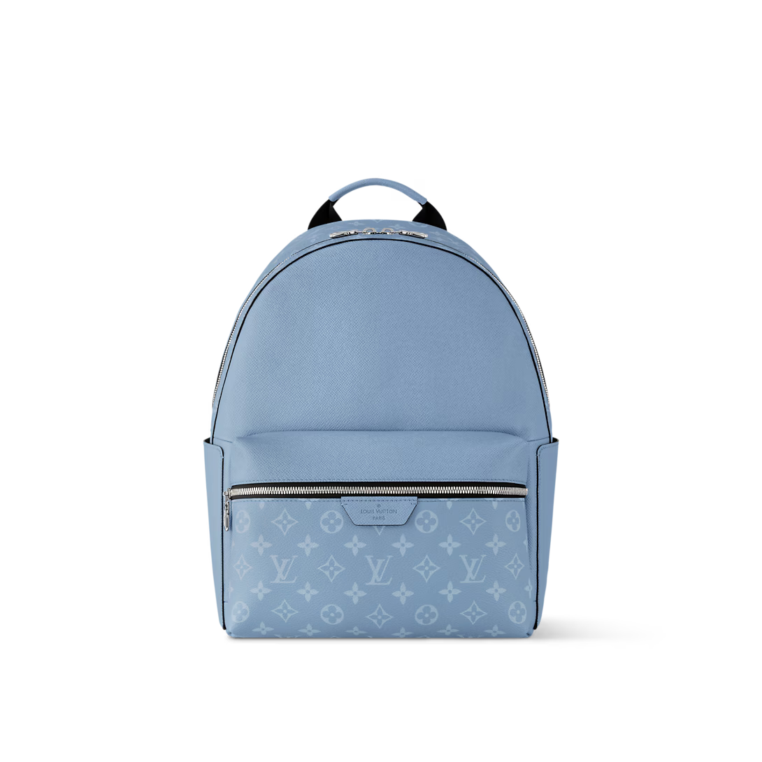 LOUIS VUITTON Discovery Backpack Taigarama Sky Blue