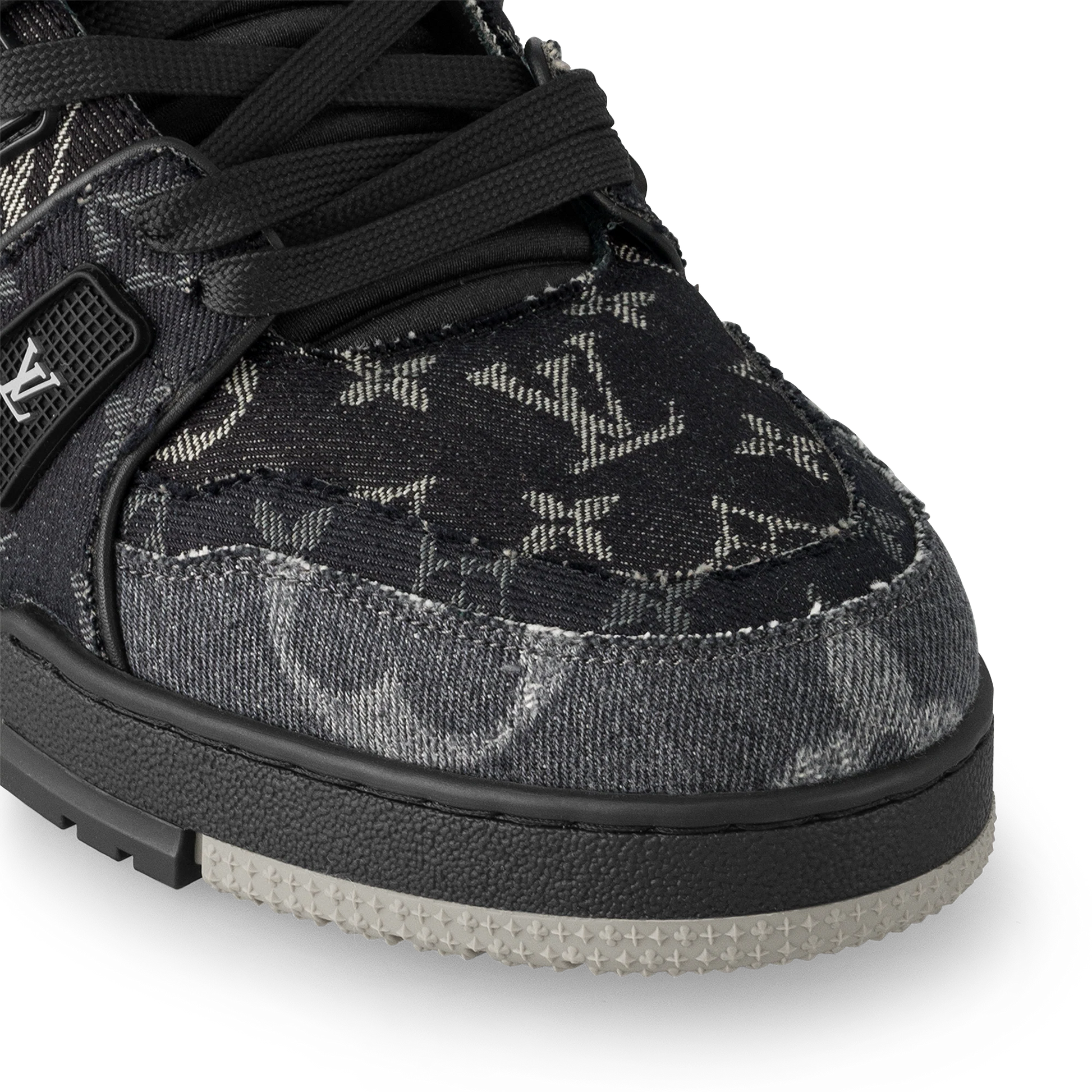 Louis Vuitton Trainer 'Black Monogram Denim'