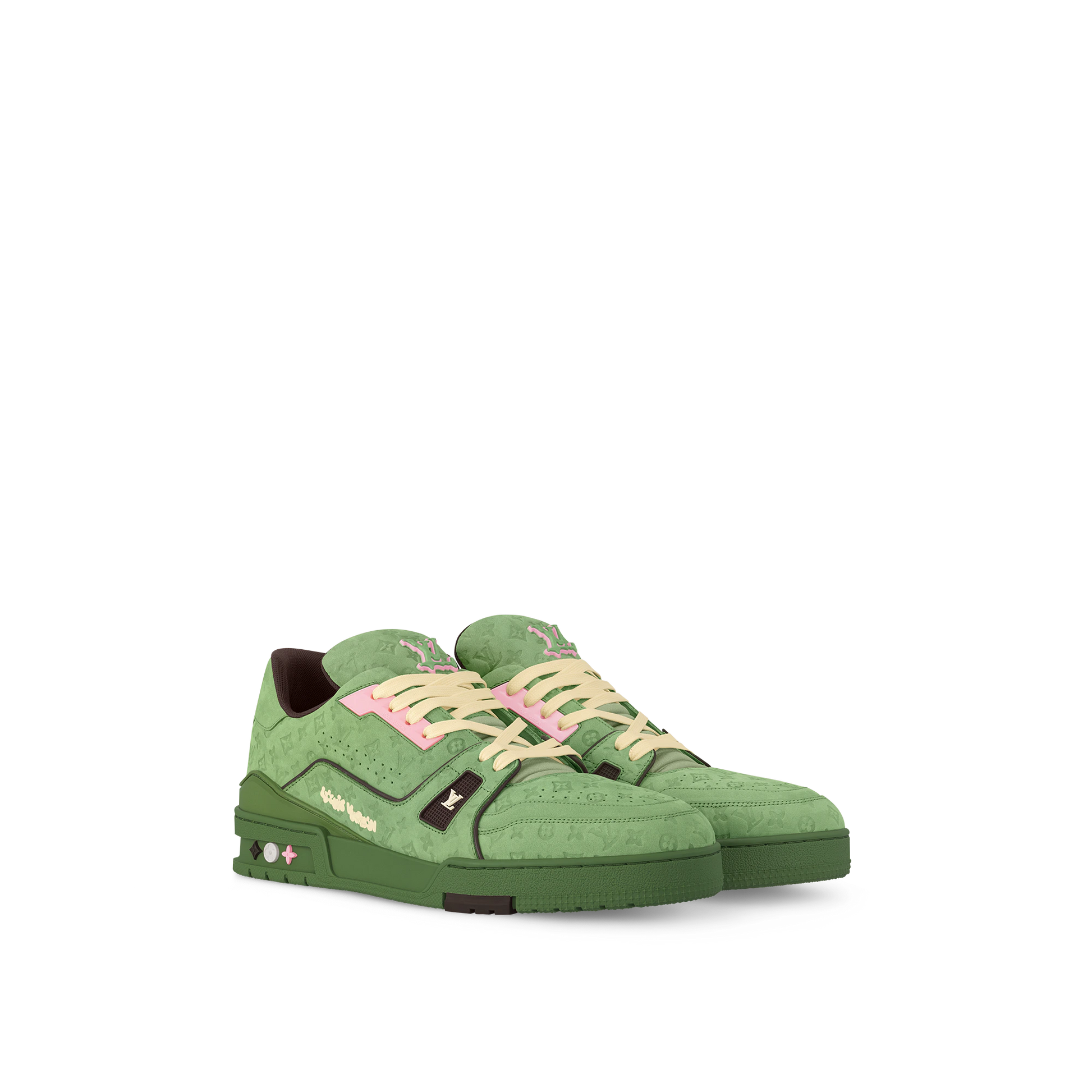 LOUIS VUITTON LV TRAINER GREEN