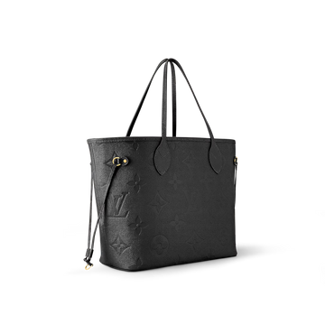 Louis Vuitton Neverfull MM Monogram Empreinte Leather Black