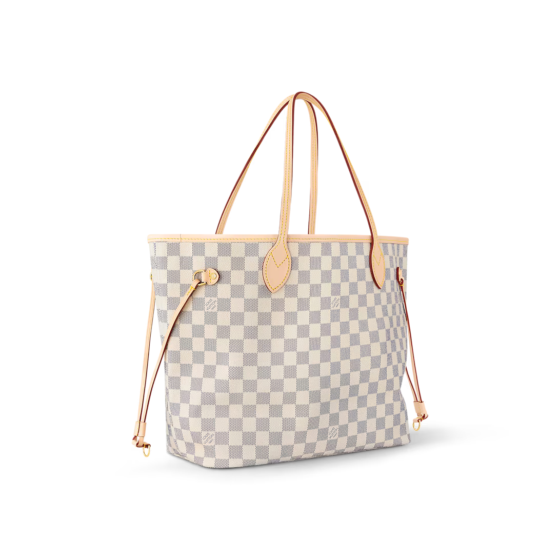 Louis Vuitton Neverfull MM Damier Azur Rose Ballerine