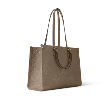 Louis Vuitton OnTheGo MM Monogram Empreinte Leather Smoke