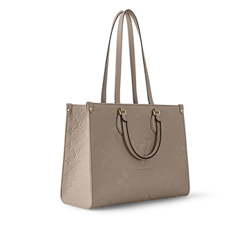 Louis Vuitton OnTheGo MM Monogram Empreinte Leather Turtledove