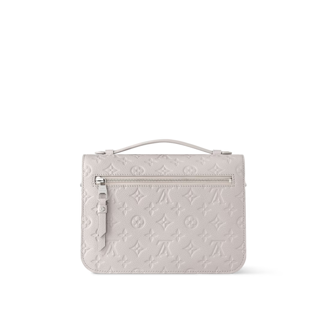Louis Vuitton Pochette Metis MM Monogram Empreinte Leather Brume