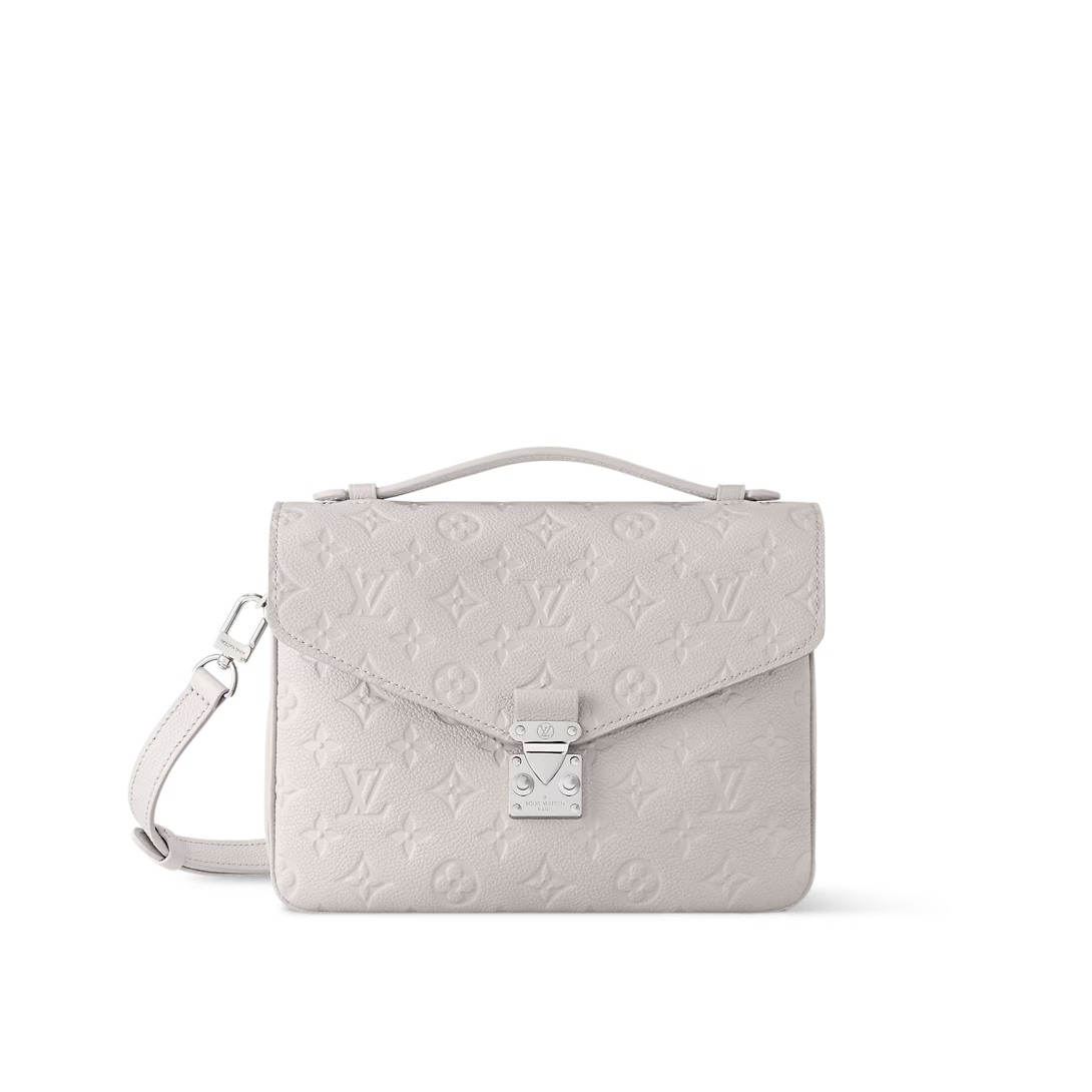Louis Vuitton Pochette Metis MM Monogram Empreinte Leather Brume