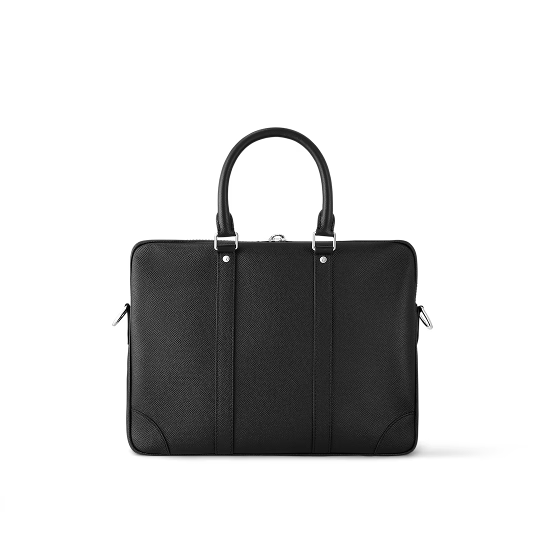 LOUIS VUITTON Porte-Documents Voyage PM Taiga Leather