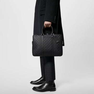 LOUIS VUITTON Porte-Documents Voyage PM Damier Infini Leather