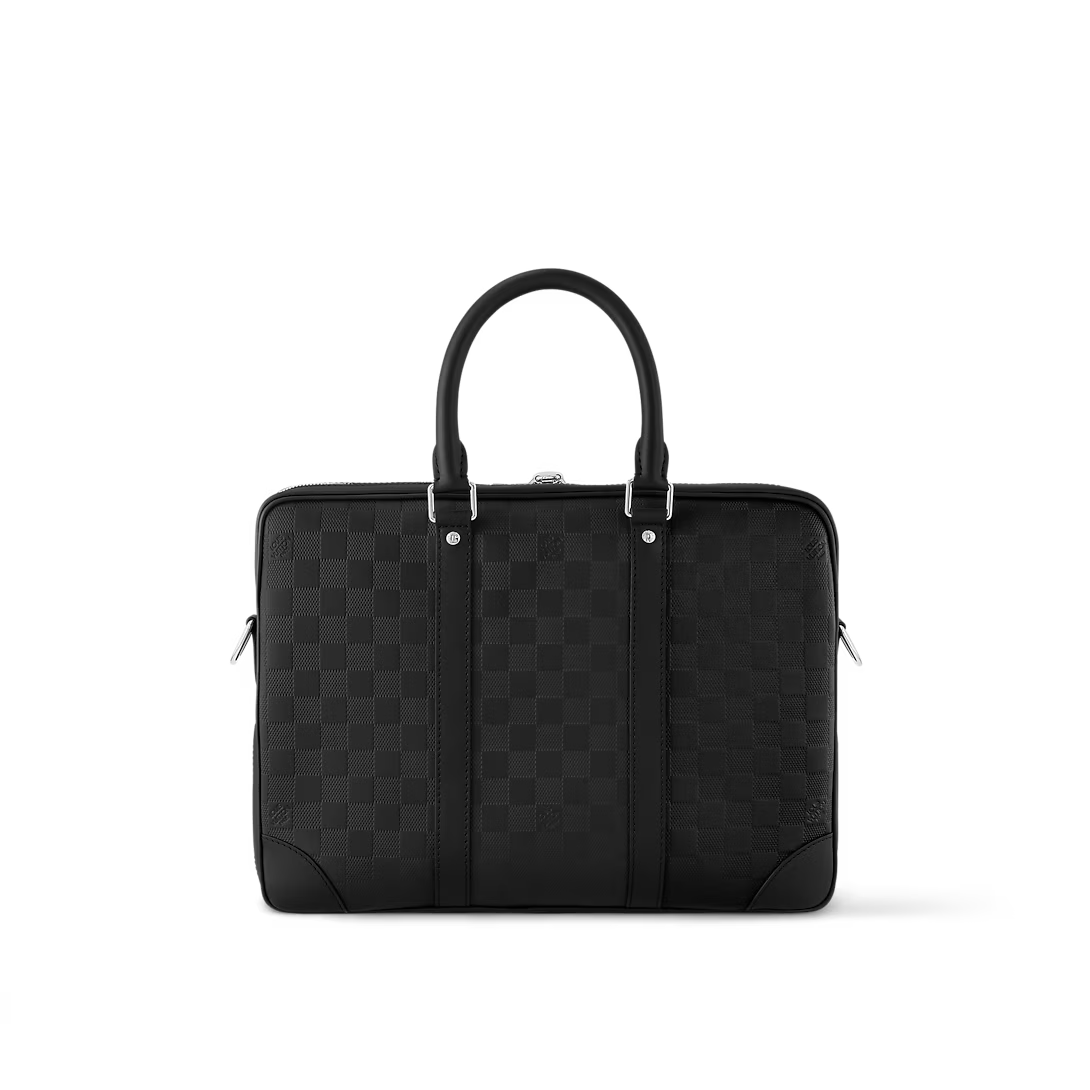 LOUIS VUITTON Porte-Documents Voyage PM Damier Infini Leather