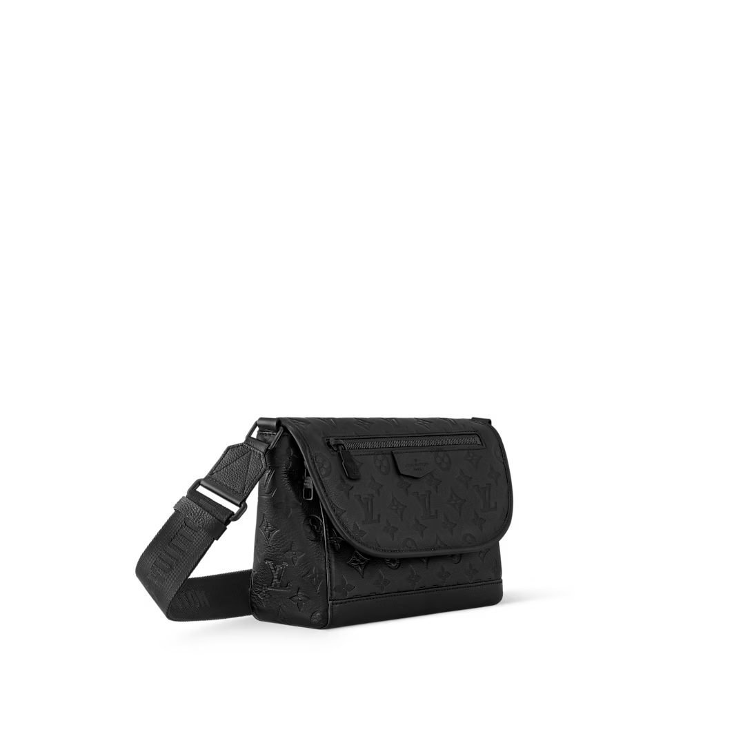 Louis Vuitton Pulse Messenger Monogram Shadow Ultra Black