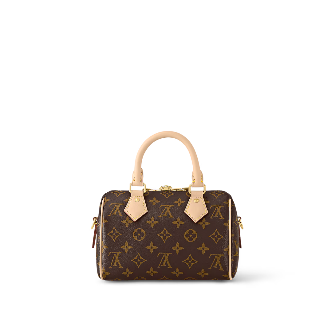 Louis Vuitton Speedy Bandoulière 20 Monogram Beige