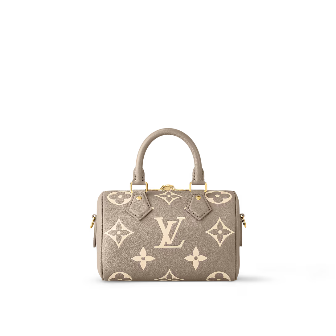 Louis Vuitton Speedy Bandoulière 20 Bicolour Monogram Empreinte Leather