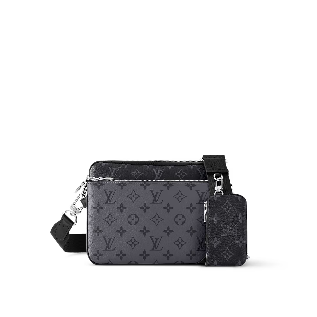 Louis Vuitton Trio Messenger Monogram Eclipse