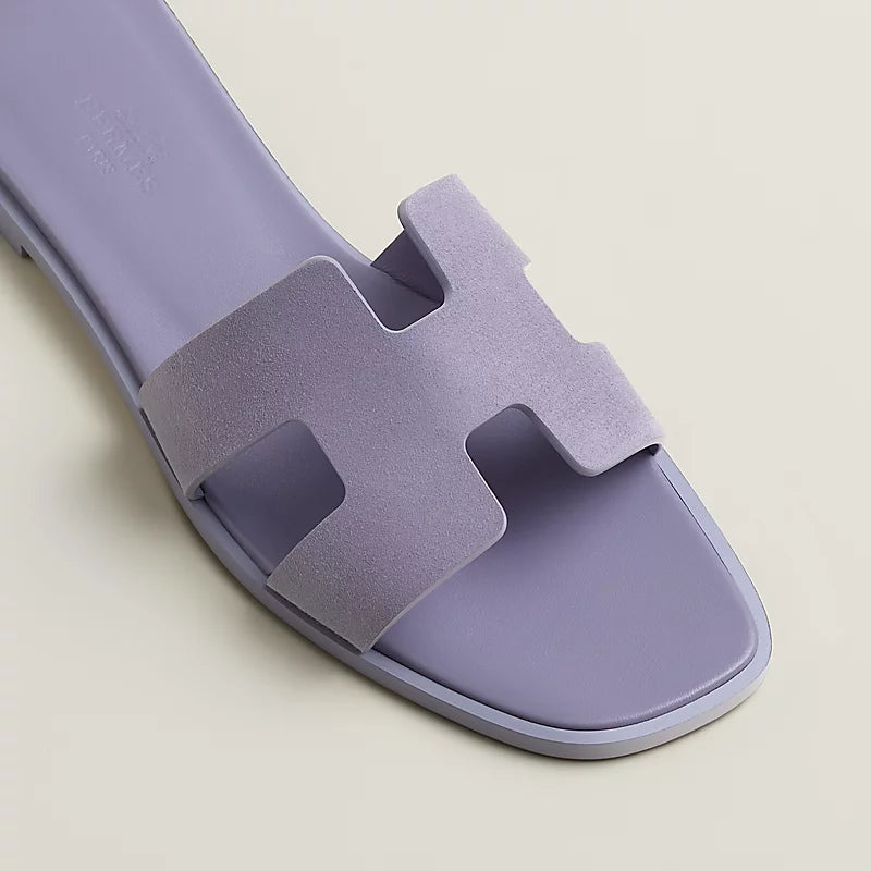 Hermes Oran sandal violet glycine