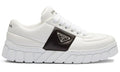 Prada padded leather sneakers 'White'