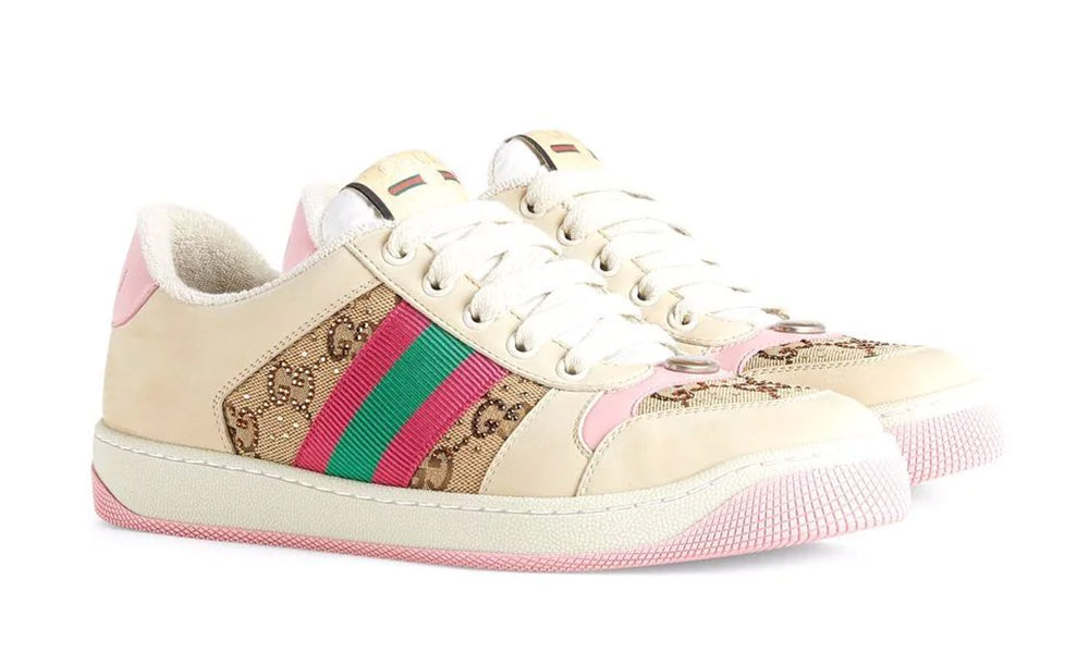 Gucci crystal-embellished GG Screener sneakers