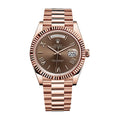 Day-Date 40 President Chocolate Roman Dial 18k Rose Gold