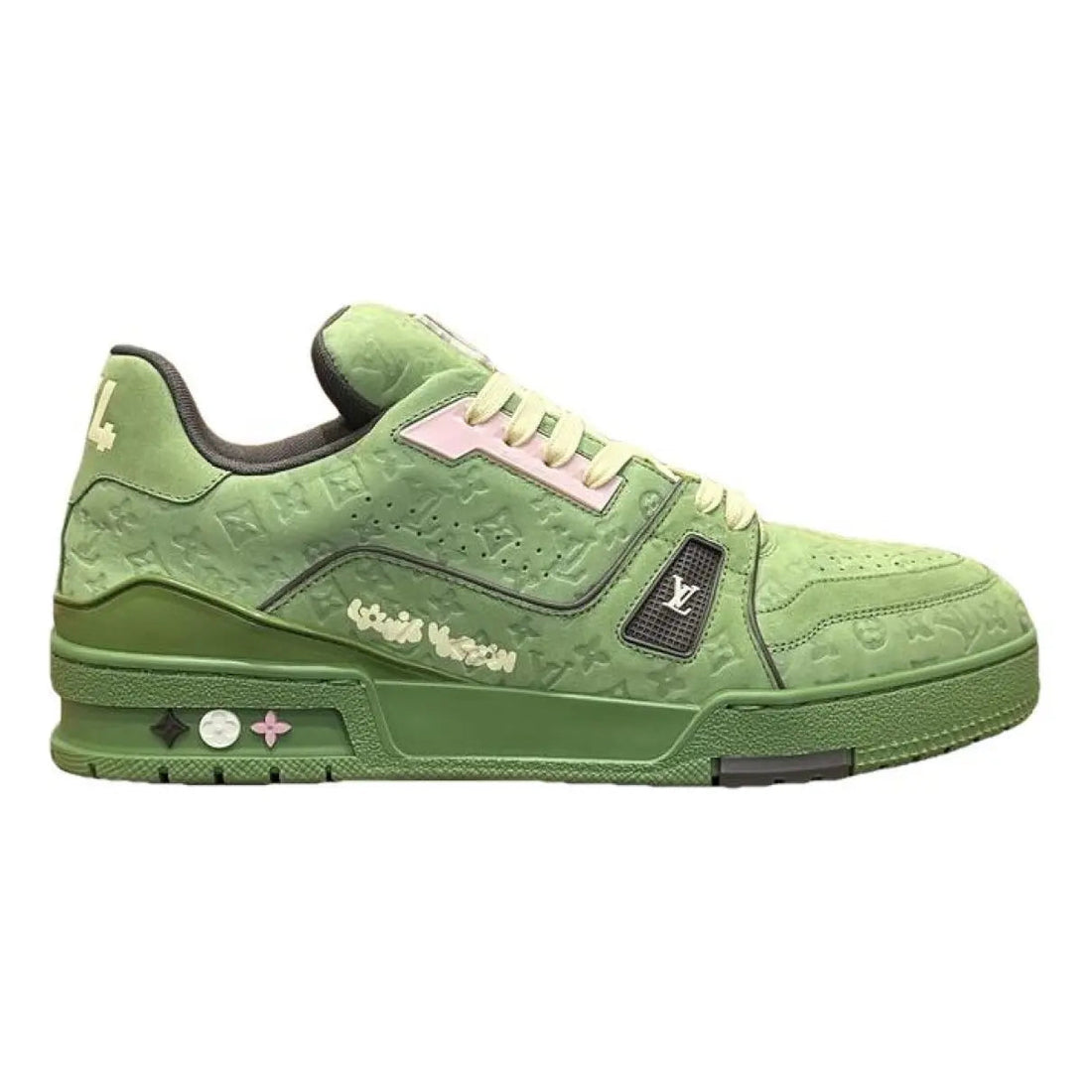LOUIS VUITTON LV TRAINER GREEN